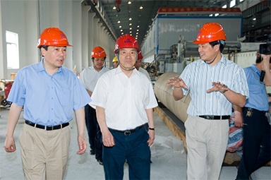 2007年5月25日，時(shí)任全國政協(xié)常委、經(jīng)濟(jì)委員會(huì)副主任、中國包裝聯(lián)合會(huì)會(huì)長石萬鵬一行來公司視察