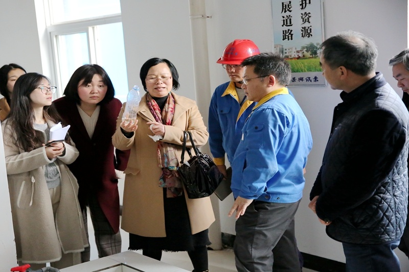 2019年3月8日，時(shí)任浙江省水利廳水資源管理處副調(diào)研員沈仁英蒞臨景興調(diào)研指導(dǎo)